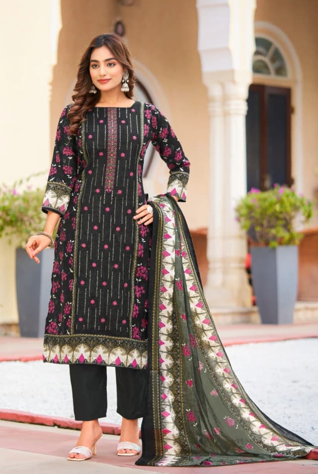 Noor Cotton Elegance Pakistani Suit